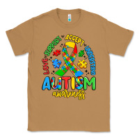 Toasted Coconut love support accept understand autism awareness Classic Tee - Artiststas