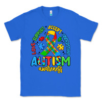True Royal love support accept understand autism awareness Classic Tee - Artiststas