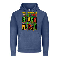 Vintage Denim unapologetically pretty black and educated nurse Vintage Hoodie - Zillion Design Studio