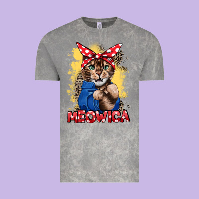 Meowica 4th Of July Vintage Tee Designed By Cowgirlartshop