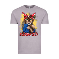 Vintage Zinc Meowica 4th of july Vintage Tee - CowGirlArtShop