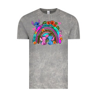 Cloud Rock stitch and lilo rainbow Vintage Tee - AdoDesignShop