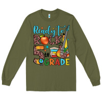 Army Green ready to rock 5th grade Long Sleeve Tee - JahusDesignShop