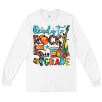 White ready to rock 5th grade Long Sleeve Tee - JahusDesignShop