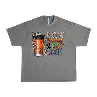 Tornado Eat drink be scary Urban Heavy Tee - CowhideDigitalArt