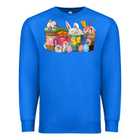 True Royal Easter coffee cups Premium Sweatshirt - NancyCooperArtShop