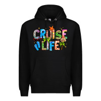 Black cruise life Premium Hoodie - LillyAllenDesigns