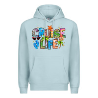 Blue Mist cruise life Premium Hoodie - LillyAllenDesigns