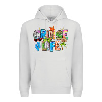 Dove Grey cruise life Premium Hoodie - LillyAllenDesigns