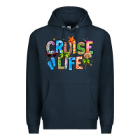 Navy cruise life Premium Hoodie - LillyAllenDesigns