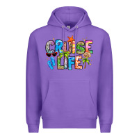 Purple cruise life Premium Hoodie - LillyAllenDesigns