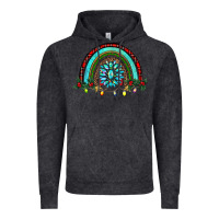 Vintage Black gemstone christmas rainbow Vintage Hoodie - RanaPortraitStore