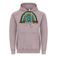 Vintage Zinc gemstone christmas rainbow Vintage Hoodie - RanaPortraitStore
