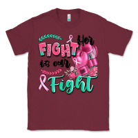 Burgundy her fight is our fight Classic Tee - Artiststas