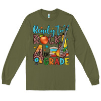 Army Green ready to rock 4th grade Long Sleeve Tee - JahusDesignShop