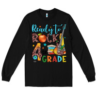 Black ready to rock 4th grade Long Sleeve Tee - JahusDesignShop