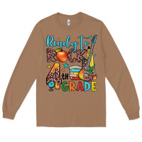 Toasted Coconut ready to rock 4th grade Long Sleeve Tee - JahusDesignShop