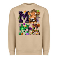 Mushroom Mama Cow Halloween Heavyweight Sweatshirt - texasbilliewilder