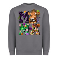 Storm Mama Cow Halloween Heavyweight Sweatshirt - texasbilliewilder