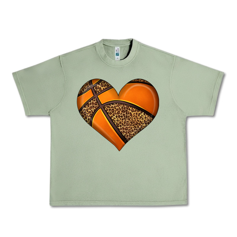 Basketball Heart Urban Heavy Tee by HRA Design Shop | Teevron