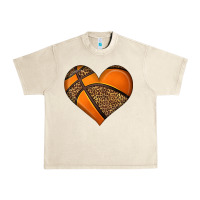 Sandshell basketball heart Urban Heavy Tee - HRA Design Shop