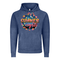Vintage Denim summer nights Vintage Hoodie - texasbilliewilder