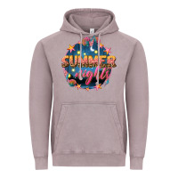 Vintage Zinc summer nights Vintage Hoodie - texasbilliewilder