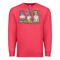 Cardinal mardi gras gnomes Premium Sweatshirt - MaliasSmallBusiness