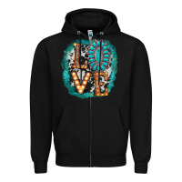 Black love western Zipper Hoodie - AdoDesignShop