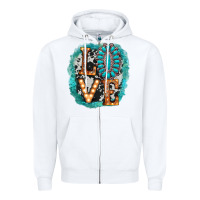 White love western Zipper Hoodie - AdoDesignShop