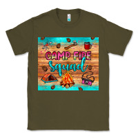 Army Green camp fire squad Classic Tee - JahusDesignShop