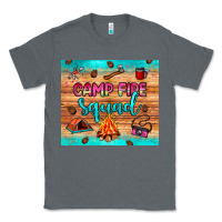 Charcoal Heather camp fire squad Classic Tee - JahusDesignShop