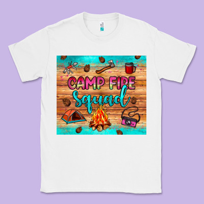 Camp Fire Squad Classic Tee Designed By Jahusdesignshop