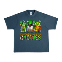Midnight Navy St. Patrick's Day shamrockin' with my gnomies Urban Heavy Tee - Neo Western