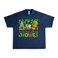 Navy St. Patrick's Day shamrockin' with my gnomies Urban Heavy Tee - Neo Western