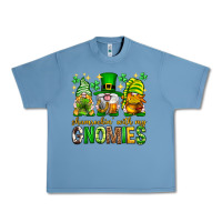 Pebble Blue St. Patrick's Day shamrockin' with my gnomies Urban Heavy Tee - Neo Western