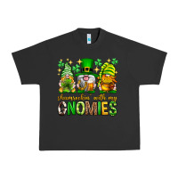 Pigment Black St. Patrick's Day shamrockin' with my gnomies Urban Heavy Tee - Neo Western