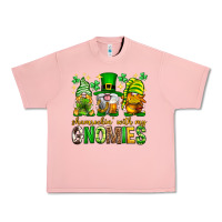 Salmon St. Patrick's Day shamrockin' with my gnomies Urban Heavy Tee - Neo Western