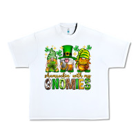 White St. Patrick's Day shamrockin' with my gnomies Urban Heavy Tee - Neo Western