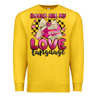 Lemon books are my love language Premium Sweatshirt - MaliasSmallBusiness