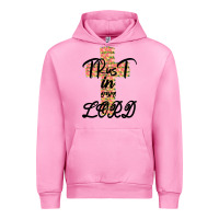 Fuchsia Pink Trust In The Lord Urban Hoodie - Bettercallsaul