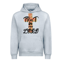 Heather Grey Trust In The Lord Urban Hoodie - Bettercallsaul