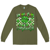 Army Green shenanigans coordinator Long Sleeve Tee - Artiststas