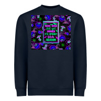 Navy Move Over Hot Girl Summer It's Spooky Bitch Season Heavyweight Sweatshirt - texasbilliewilder