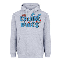 Heather Grey cruise vibes Heavyweight Hoodie - MaliasSmallBusiness