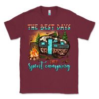 Burgundy the best days are spent camping Classic Tee - JahusDesignShop