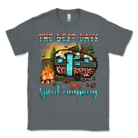 Charcoal Heather the best days are spent camping Classic Tee - JahusDesignShop