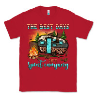 Red the best days are spent camping Classic Tee - JahusDesignShop