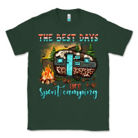 Sports Green the best days are spent camping Classic Tee - JahusDesignShop