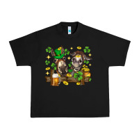 Black St. Patrick's Day donkey Urban Heavy Tee - Neo Western